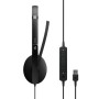 EPOS ADAPT 160 USB II Auricolare Cablato A Padiglione Ufficio USB tipo A Nero (1000915)