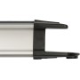 Premium-Alu-Line Steckdosenleiste 16-fach Duo (schwarz/silber, 3 Meter, mit 2 Sicherheitsschaltern) (1391000916)