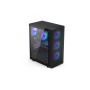 Ventum 200 ARGB (schwarz, Seitenteil aus Tempered Glass) (EY2A014)