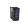 Ventum 200 ARGB (schwarz, Seitenteil aus Tempered Glass) (EY2A014)
