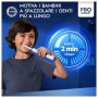 Oral-B PRO 14876674 spazzolino elettrico Bambino Spazzolino rotante Multicolore, Bianco (Grogu/Starwars) (8006540957196)
