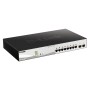 D-Link DGS-1210-10MP Gestito L2 Gigabit Ethernet (10/100/1000) Supporto Power over Ethernet (PoE) Nero, Grigio (DGS-1210-10MP/E)