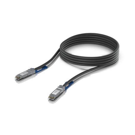 Ubiquiti UACC-DAC-QSFP28-3M cavo InfiniBand e in fibra ottica Nero