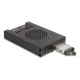 DeLOCK Rack mobile da 3.5″ per 2 x M.2 NVMe SSD con connettore Slim SAS SFF-8654 (47117)