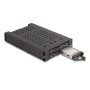 DeLOCK Rack mobile da 3.5″ per 4 x M.2 NVMe SSD con connettore Slim SAS SFF-8654 (47072)