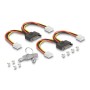 DeLOCK Rack mobile da 3.5″ per 4 x M.2 NVMe SSD con connettore Slim SAS SFF-8654 (47072)