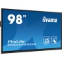 iiyama TE9812MIS-B3AG visualizzatore di messaggi Design chiosco 2,49 m (98") LCD Wi-Fi 400 cd/m² 4K Ultra HD Nero Touch screen 
