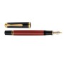 Pelikan Souverän 600 penna stilografica Sistema di riempimento integrato Nero, Oro, Rosso 1 pz (928663)