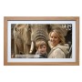 Denver PFF-2162LW cornice per foto digitali Marrone chiaro 54,6 cm (21.5") Touch screen Wi-Fi