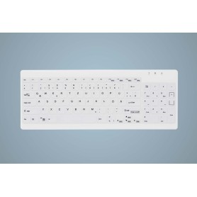 Active Key AK-C7012 tastiera Industriale USB Tedesco Bianco (AK-C7012F-UVS-W/GE)