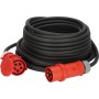 Brennenstuhl 1169390100 prolunghe e multiple 10 m Esterno Nero, Rosso