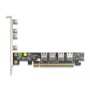 DeLOCK Scheda PCI Express x16 a 4 x interno SFF-8654 4i NVMe - Biforcazione (90111)