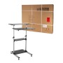 LogiLink BP0070 scrivania per computer Nero, Grigio
