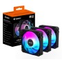 GIGABYTE AORUS EZ CHAIN FAN 120 (3-Pack) Scheda madre Ventilatore 12 cm Nero 3 pz (GP-ECFAN1203)