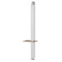 SMS Smart Media Solutions X WFH S1955 W/S 139,7 cm (55") Alluminio, Bianco (PD091001-P0)
