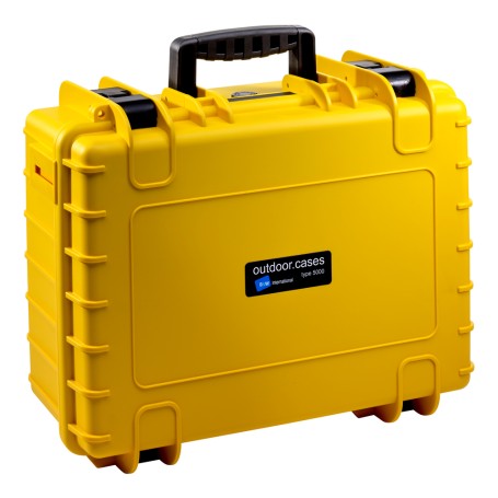 B&W Cases Type 5000 Custodia rigida Giallo (5000/Y/SI)