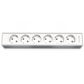 Kindermann 7449000306 cassetta di scarico Tipo F Alluminio, Bianco