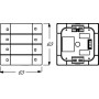 Busch-Jaeger 6127/01-84 Bianco (2CKA006117A0199)