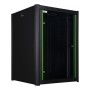 LOGON RWP16U56BL rack 16U Da parete Nero
