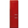 Smeg FAB32LRD6 - Frigorifero stile anni '50, rosso, cerniera a sinistra