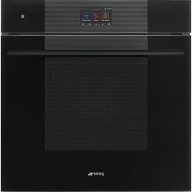 SMEG SOP6104S2PB3 Forno con funzione vapor, design Linea, nero, touch control, nicchia 60 x 60 cm