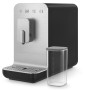 SMEG BCC13BLMEU Macchina da caffè compatta completamente automatica Premium, linea di design Collezione, Nero opaco