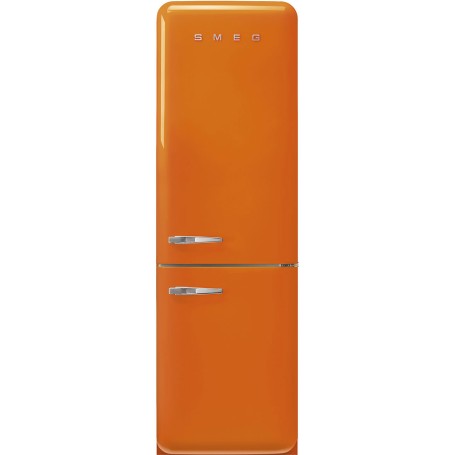 Smeg FAB32ROR6 - Frigorifero stile anni '50, arancione, cerniera a destra