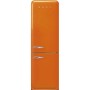 Smeg FAB32ROR6 - Frigorifero stile anni '50, arancione, cerniera a destra