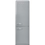 Smeg FAB32RSV6 - Frigorifero stile anni '50, argento, cerniera a destra