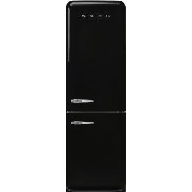Smeg FAB32RBL6 - Frigorifero stile anni '50, nero, cerniera a destra