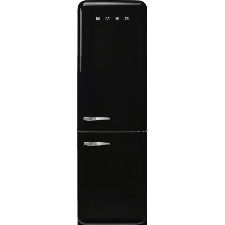 Smeg FAB32RBL6 - Frigorifero stile anni '50, nero, cerniera a destra