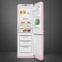 Smeg FAB32RPK6 - Frigorifero stile anni '50, rosa Cadillac, cerniera a destra