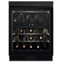AEG AWUD040B8B 8000 Cantinetta frigo per vino, larghezza 59,5 cm, 40 bottiglie di vino standard, 2 zone di temperatura
