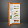Smeg FAB30LOR6 - Frigorifero stile anni '50, arancione, cerniera a sinistra