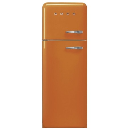 Smeg FAB30LOR6 - Frigorifero stile anni '50, arancione, cerniera a sinistra