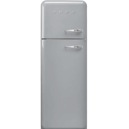 Smeg FAB30LSV6 - Frigorifero stile anni '50, argento, cerniera a sinistra