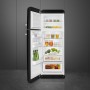 Smeg FAB30LBL6 - Frigorifero stile anni '50, nero, cerniera a sinistra