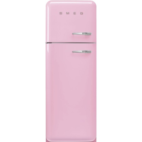 Smeg FAB30LPK6 - Frigorifero stile anni '50, rosa Cadillac, cerniera a sinistra