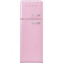 Smeg FAB30LPK6 - Frigorifero stile anni '50, rosa Cadillac, cerniera a sinistra