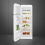 Smeg FAB30LWH6 - Frigorifero stile anni '50, bianco, cerniera a sinistra