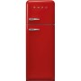 Smeg FAB30RRD6 - Frigorifero stile anni '50, rosso, cerniera a destra