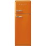 Smeg FAB30ROR6 - Frigorifero stile anni '50, arancione, cerniera a destra