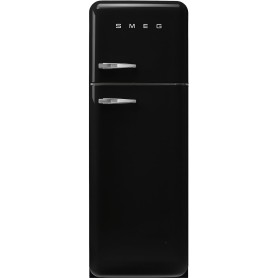 Smeg FAB30RBL6 - Frigorifero stile anni '50, nero, cerniera a destra