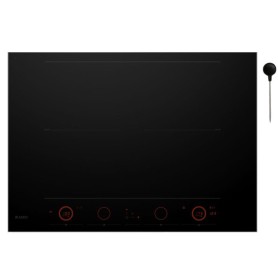 ASKO HID 754 GC Piano induzione 72 cm - 8 programmi automatici - 4 zone cottura - vetro nero mat antigraffio (HID754GC)