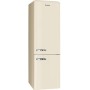 Amica KGCR 387 109 B Retro Frigorifero-congelatore indipendente, larghezza 60 cm, 330 L, NoFrost, beige