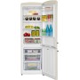 Amica KGCR 387 109 B Retro Frigorifero-congelatore indipendente, larghezza 60 cm, 330 L, NoFrost, beige