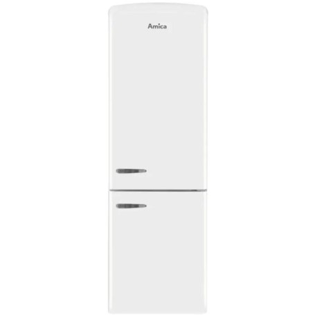 Amica KGCR 387 109 W Retro Frigorifero-congelatore indipendente, larghezza 60 cm, 330 L, NoFrost, bianco