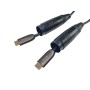 Equip 119423 Cavo armato ottico attivo HDMI 2.1, 100 m, 8K/60Hz, 4K/120Hz, 48Gbps