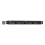 QNAP TS-435XEU NAS Rack (1U) Marvell CN9131 4 GB DDR4 0 TB QNAP QTS Nero, Grigio (TS-435XeU-4G)