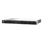 QNAP TS-435XEU NAS Rack (1U) Marvell CN9131 4 GB DDR4 0 TB QNAP QTS Nero, Grigio (TS-435XeU-4G)